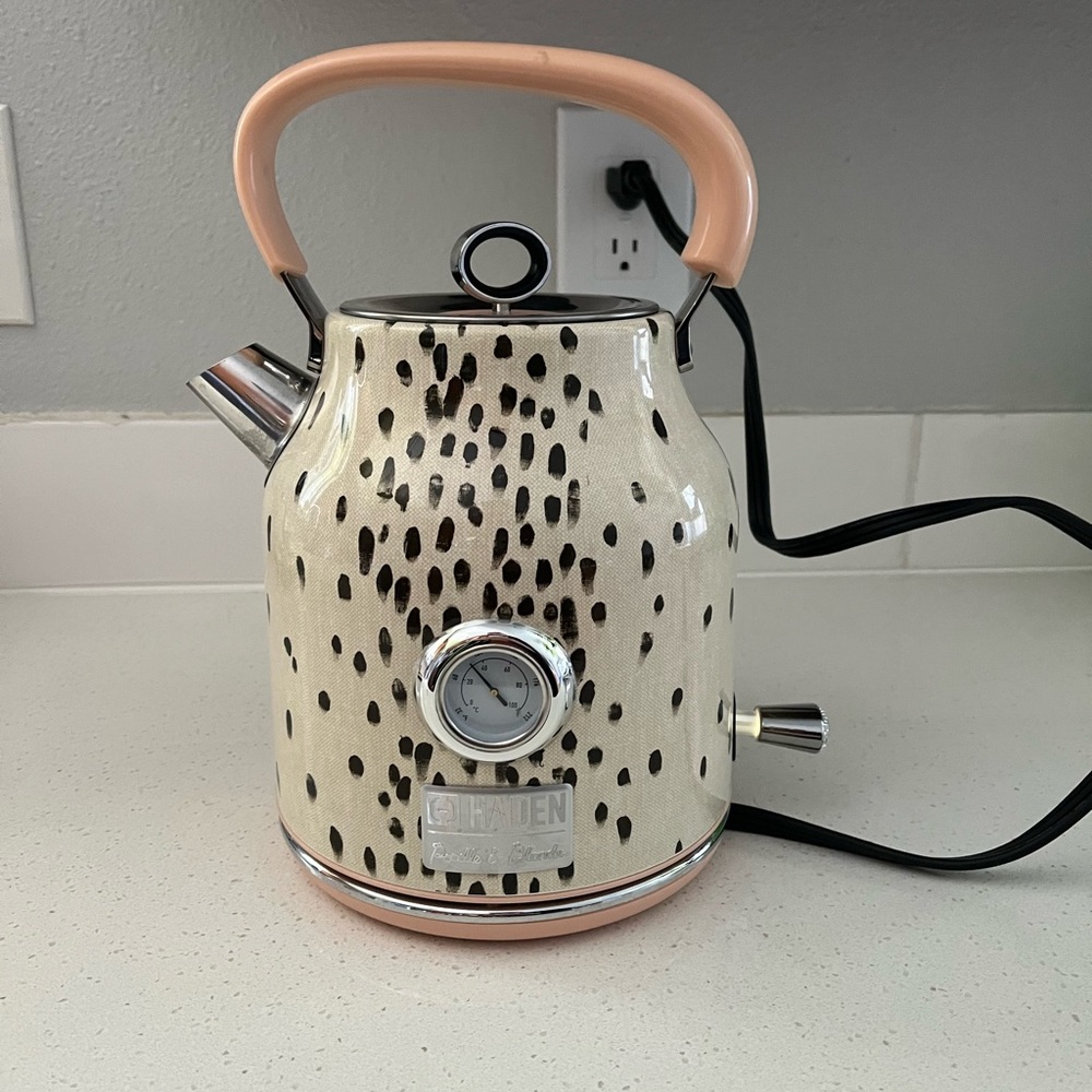 Haden Poodle & Blonde electric water kettle